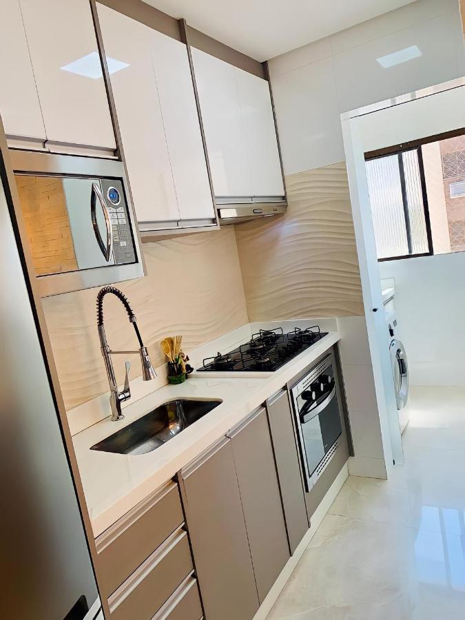 Apartamento Top De Linha Praia Da Enseada 瓜鲁雅 外观 照片