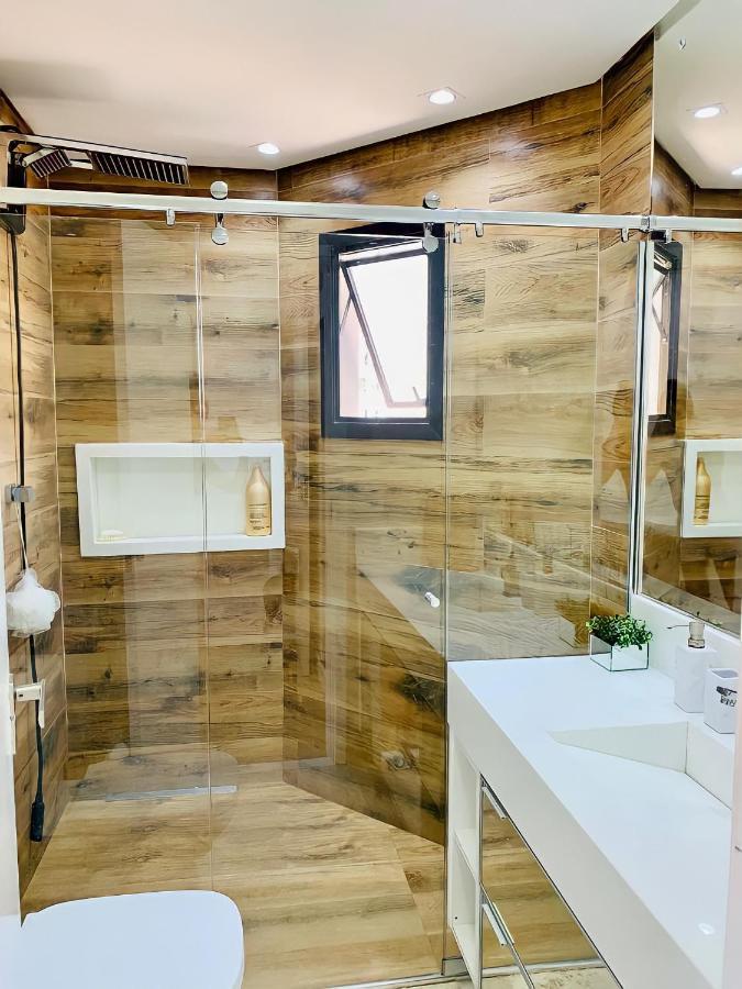 Apartamento Top De Linha Praia Da Enseada 瓜鲁雅 外观 照片