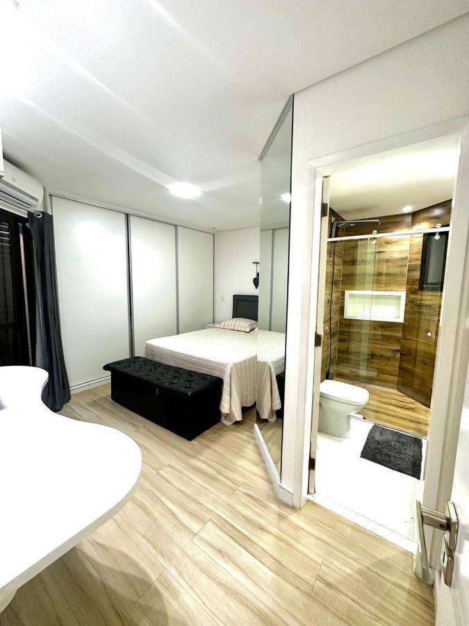 Apartamento Top De Linha Praia Da Enseada 瓜鲁雅 外观 照片
