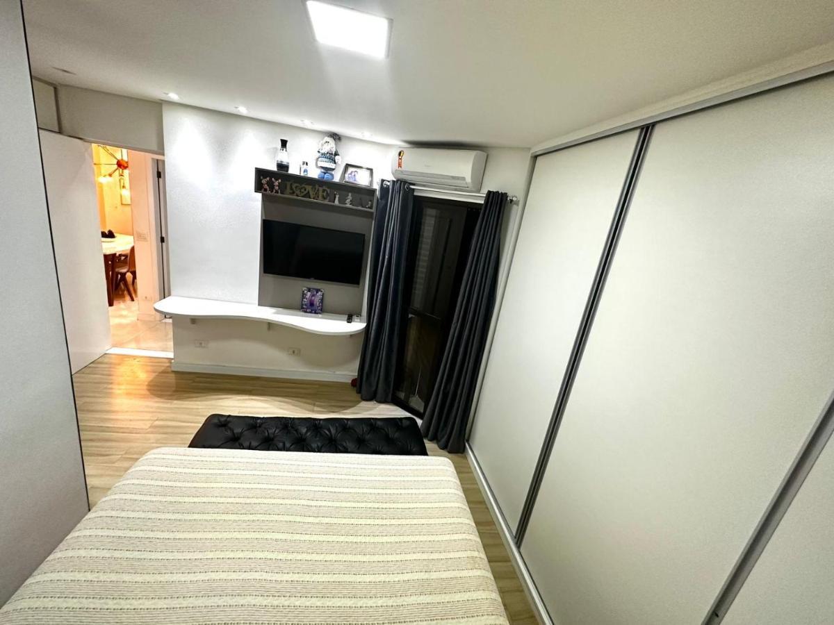Apartamento Top De Linha Praia Da Enseada 瓜鲁雅 外观 照片